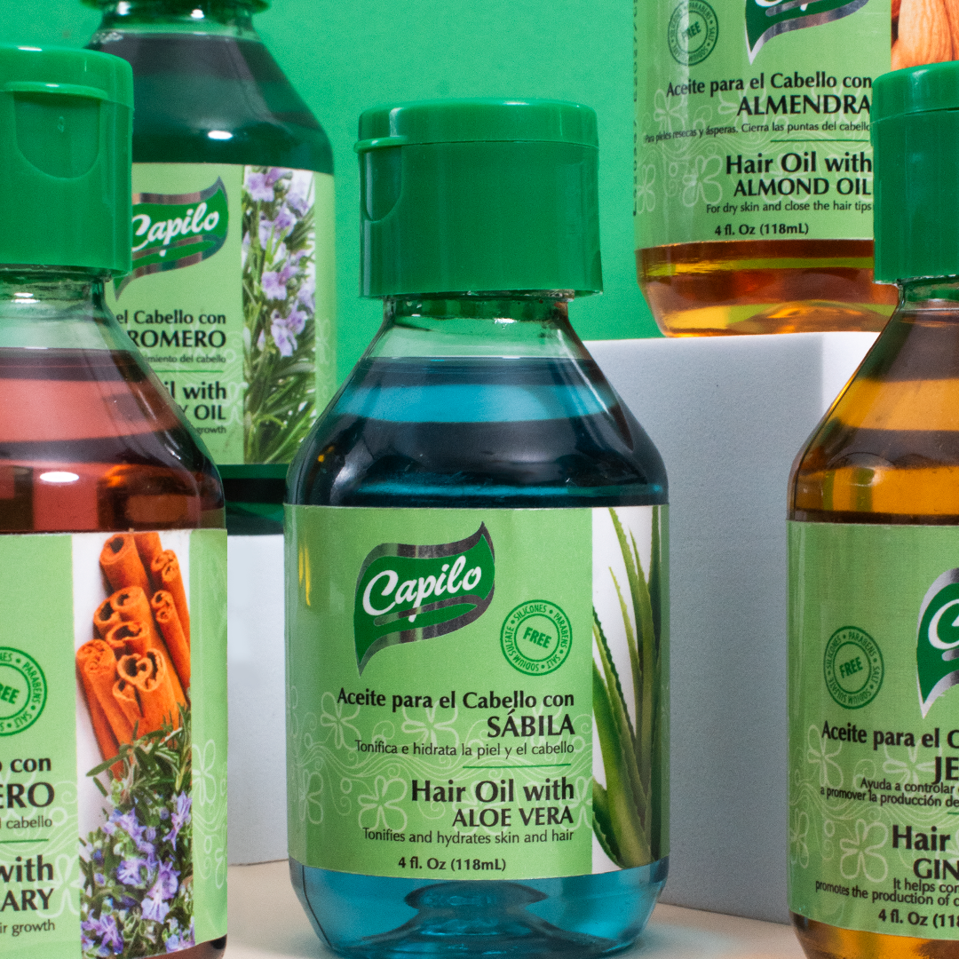 Capilo Cinnamon and Rosemary Oil 4 oz| Prevent hair loss while stimulating growth | Blend of Mineral Oil and Cinnamon Oil