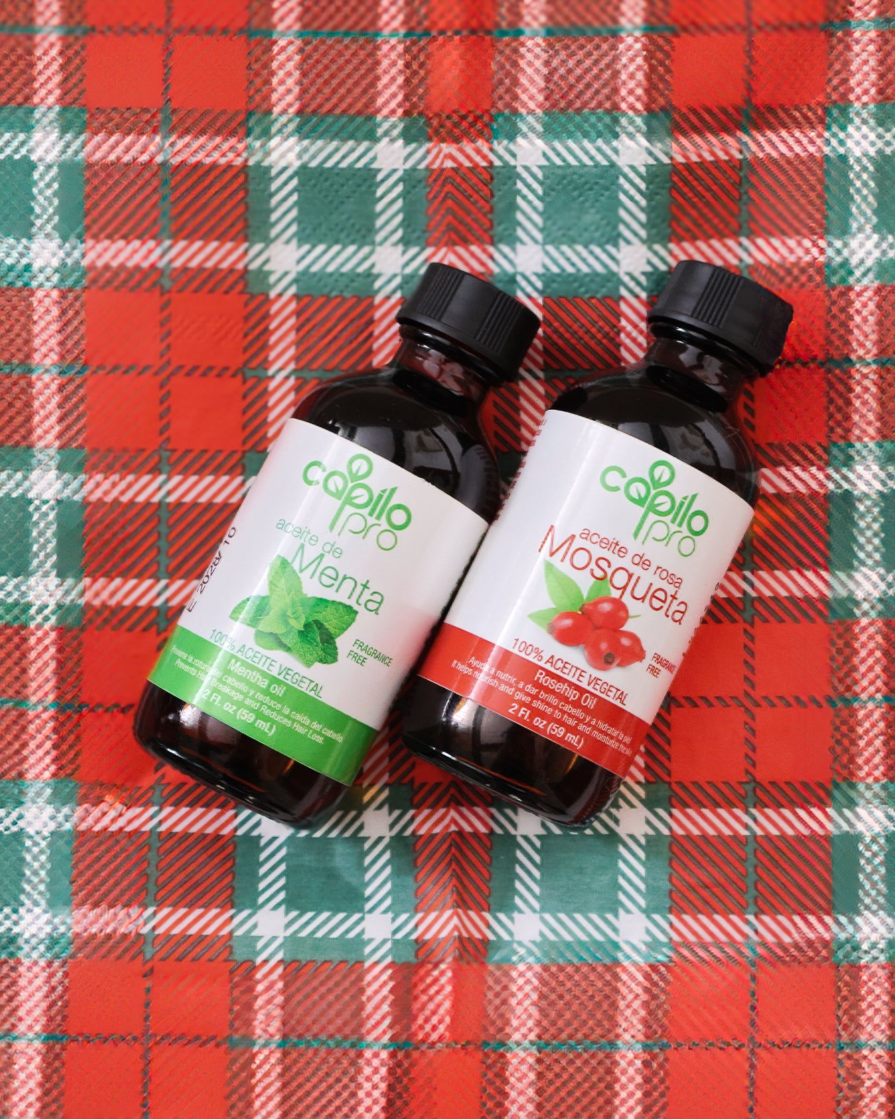 Aceite de menta Capilo Pro 2 oz | Estimula la circulación del cuero cabelludo y la hidratación de la piel | Mezcla de aceite de soja y aceite de menta