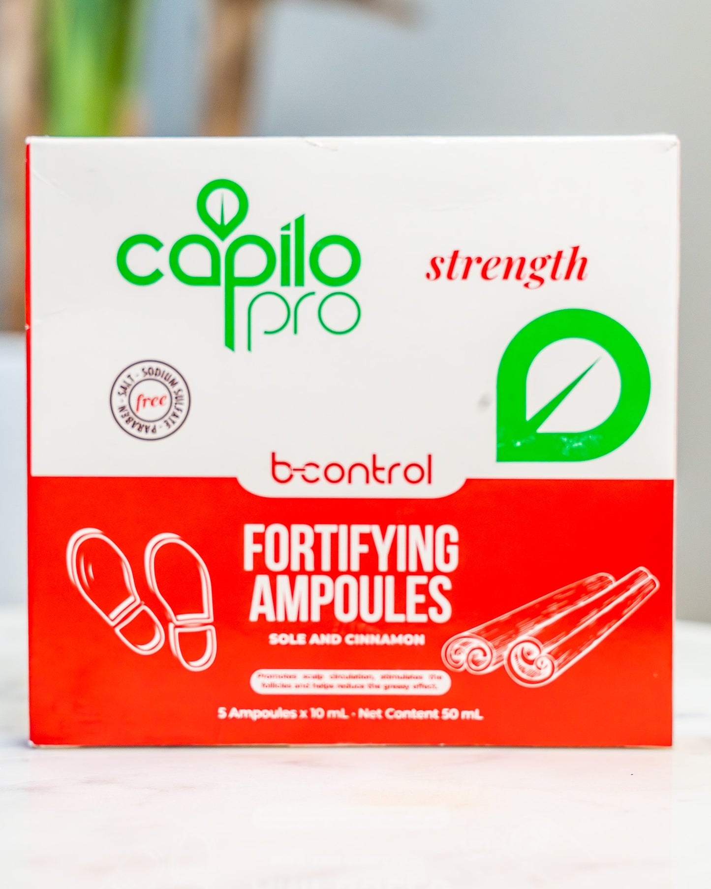 capilo fortifying ampoules