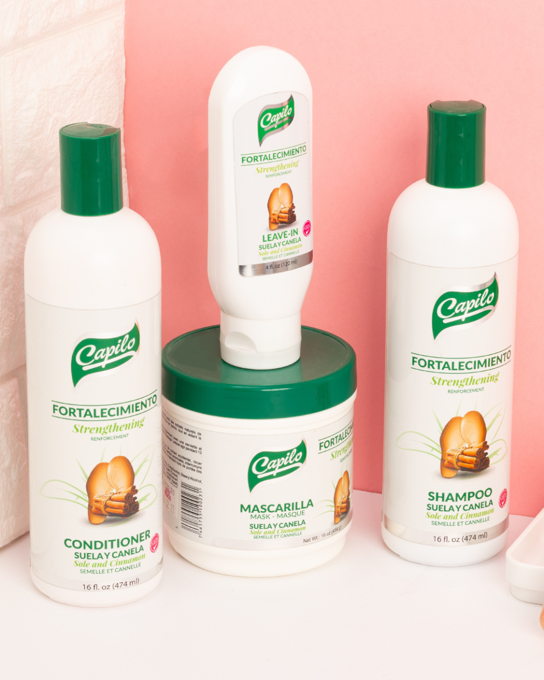 Champú Capilo Sole & Cinnamon: Champú para el crecimiento y fortalecimiento del cabello