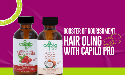 Hair Oiling #2 Booster of deep Nourishment and repair with two hair oils