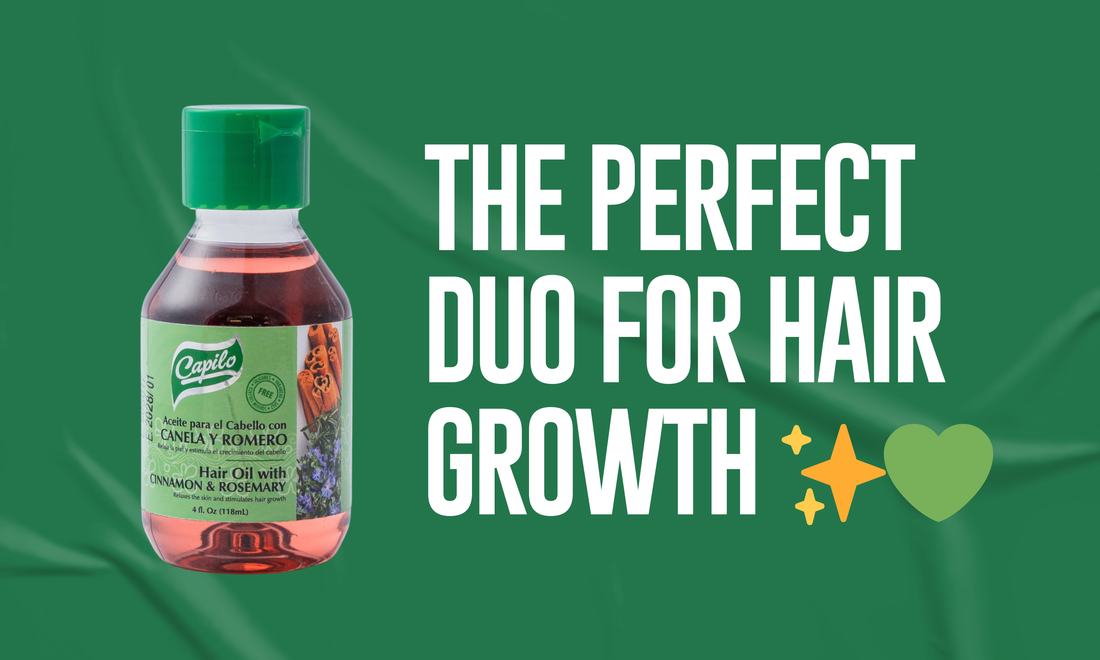 Cinnamon & Rosemary Oil: The Perfect Duo for Hair Growth ✨💚