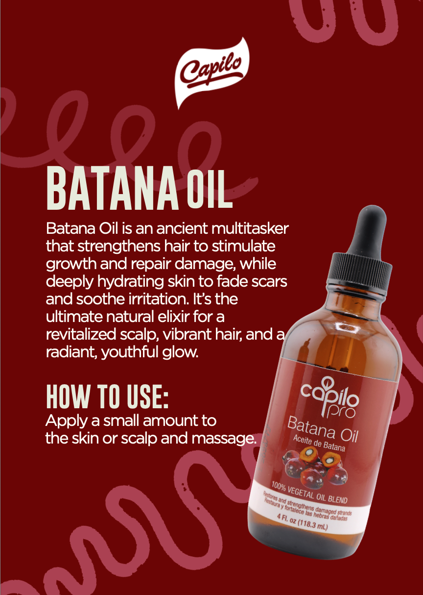 Batana Oil for Hair Growth and Damage Repair | Natural Hair Treatment