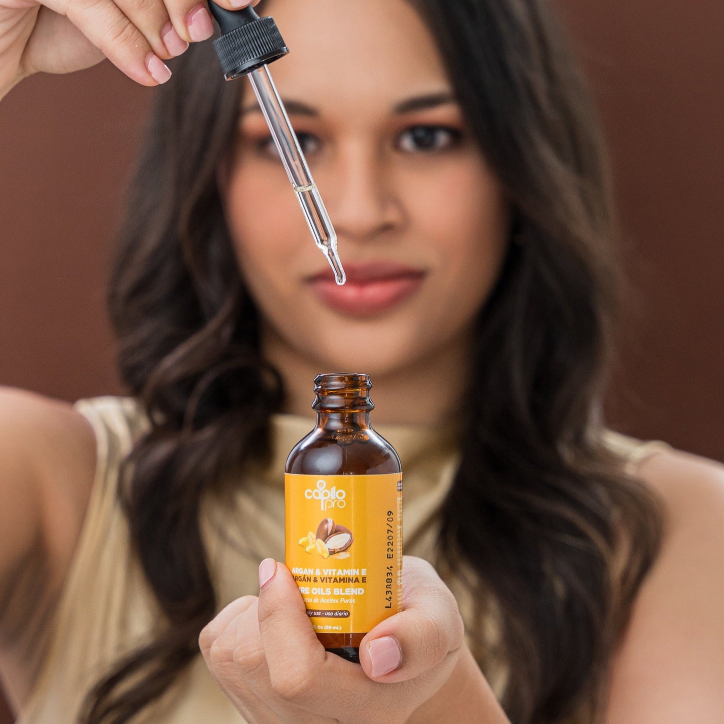Capilo Pro Aceite de Argán y Vitamina E 2 oz.