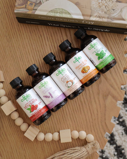 Aceite de menta Capilo Pro 2 oz | Estimula la circulación del cuero cabelludo y la hidratación de la piel | Mezcla de aceite de soja y aceite de menta