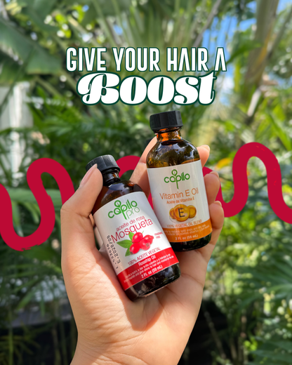 Aceite de rosa mosqueta Capilo Pro 2 oz. | Repara el cabello y suaviza las cicatrices