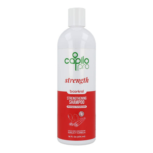 Capilo Pro B Control Shampoo 16 oz. | Based on Sole Extract and Cinnamon | Strengthening Shampoo for Fine and Weak Hair