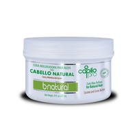 Capilo Pro B Natural Curly Molding Cream 8 oz. | Coconut Oil and Cocoa Butter | Moisturizer for Natural, Kinky and Curly Hair | Paraben and Sulfate Free