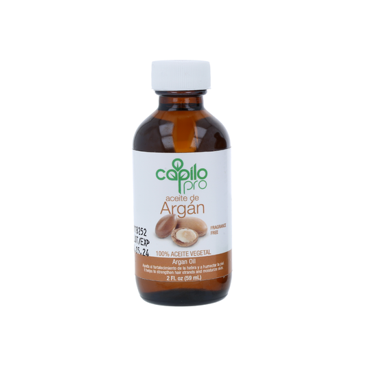 Capilo Pro Argan Oil 2oz. | Silicone, Salt, Mineral Oil, Petrolatum, Parabens, Sulfate and Fragrance Free