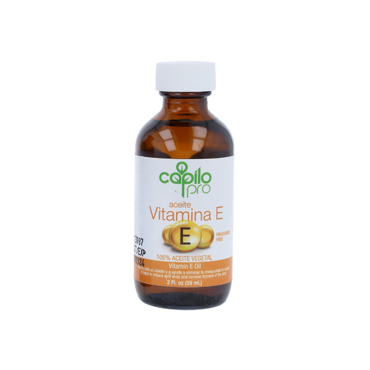 Capilo Pro Vitamin E Oil 2 oz. | Provides shine and eliminates dryness of the skin | Blend of soybean oil and Vitamin E Oil