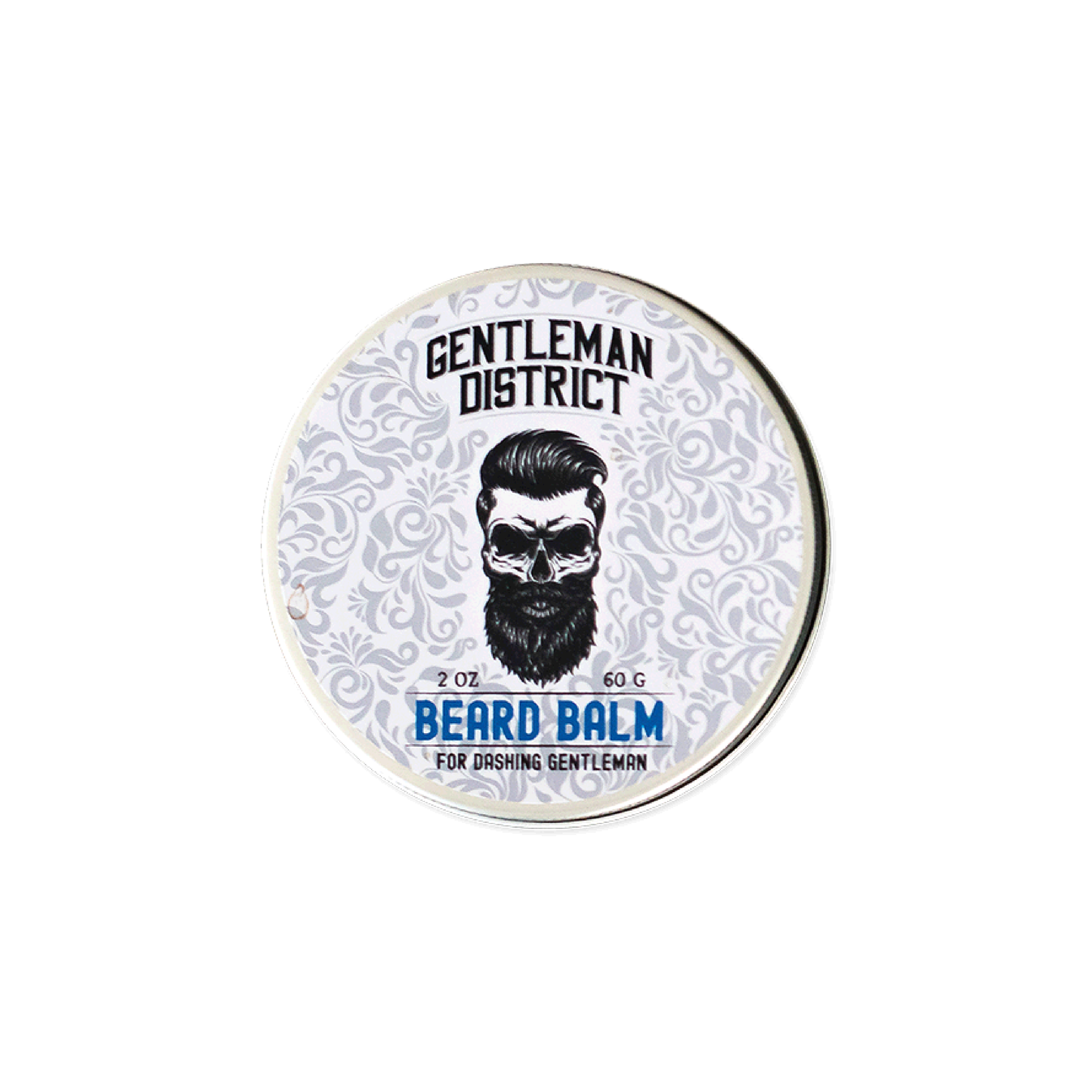 Capilo Gentleman District Beard Balm (2oz Container), Paraben Free, Salt Free, Sodium Sulfate Free, Silicone Free, Mineral Oil and Petrolatum Free