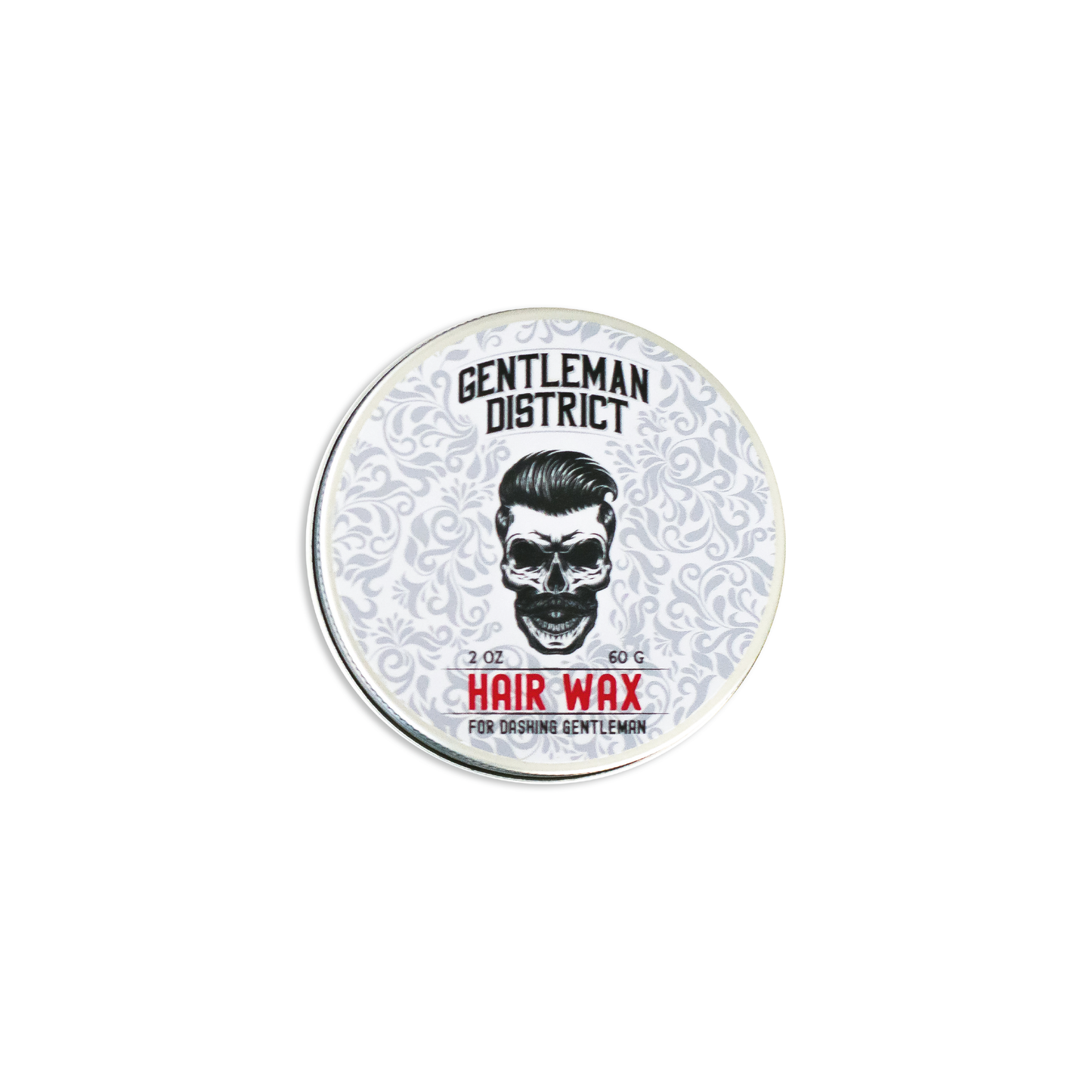 Capilo Gentleman District Hair Wax (2oz Container), Paraben Free, Salt Free, Sodium Sulfate Free, Silicone Free, Mineral Oil and Petrolatum Free.